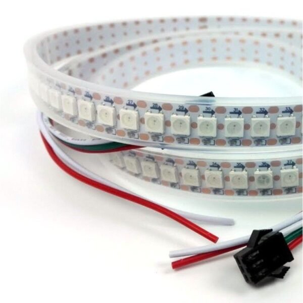 SK6812 144 LED Strip Silicone Jacket1M