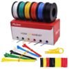 22AWG Hook Up Wire Kit 6color Solid Tinned Wire