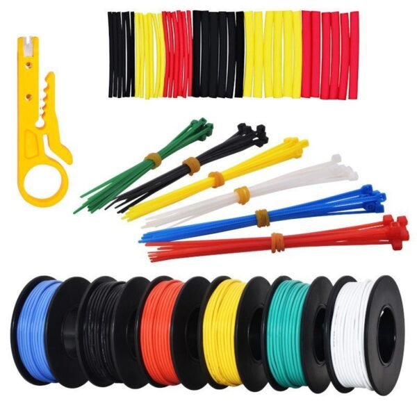 22AWG Hook Up Wire Kit 6color Solid Tinned Wire