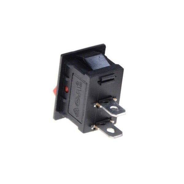 2Pin KCD1101 Rocker Switch 6A250V Red