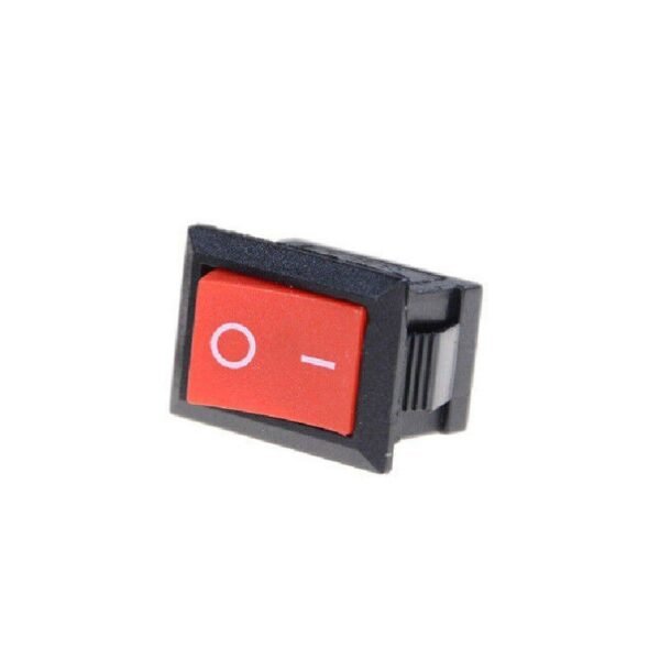 2Pin KCD1101 Rocker Switch 6A250V Red