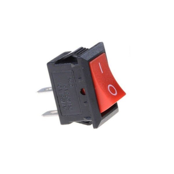2Pin KCD1101 Rocker Switch 6A250V Red
